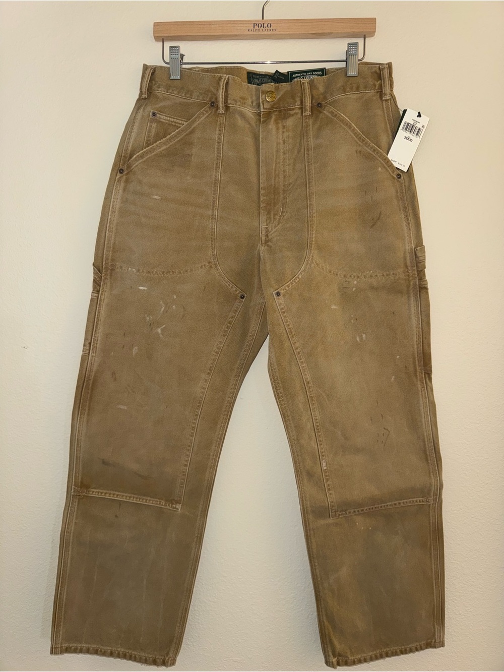Polo by Ralph Lauren Men's Tan Cargo/Work Pants